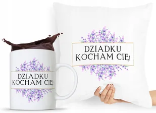 ZESTAW PODUSZKA + KUBEK PREZENT DZIEŃ DZIADKA z Nadrukiem ze Zdjęciem - Gadżety dla niej i dla niego - miniaturka - grafika 1