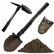 Łopaty i widły - SKŁADANA SAPERKA ŁOPATA WOJSKOWA PORĘCZNA LEKKA ANTYPOŚLIZGOWA TAKTYCZNA - miniaturka - grafika 1