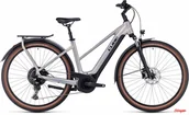 Rowery elektryczne - Rower elektryczny Cube Touring Hybrid Pro 500 Trapeze pearlysilver´n´black 2023 - miniaturka - grafika 1