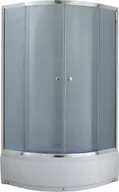 Kabiny prysznicowe - Savana Kabina prysznicowa narożna prostokątna 80x80x195 cm - miniaturka - grafika 1
