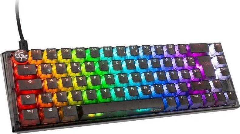 Ducky One 2 Pro Mini Gaming Tastatur, RGB LED - Cherry Red DKON2061ST-RDEPDAZT2