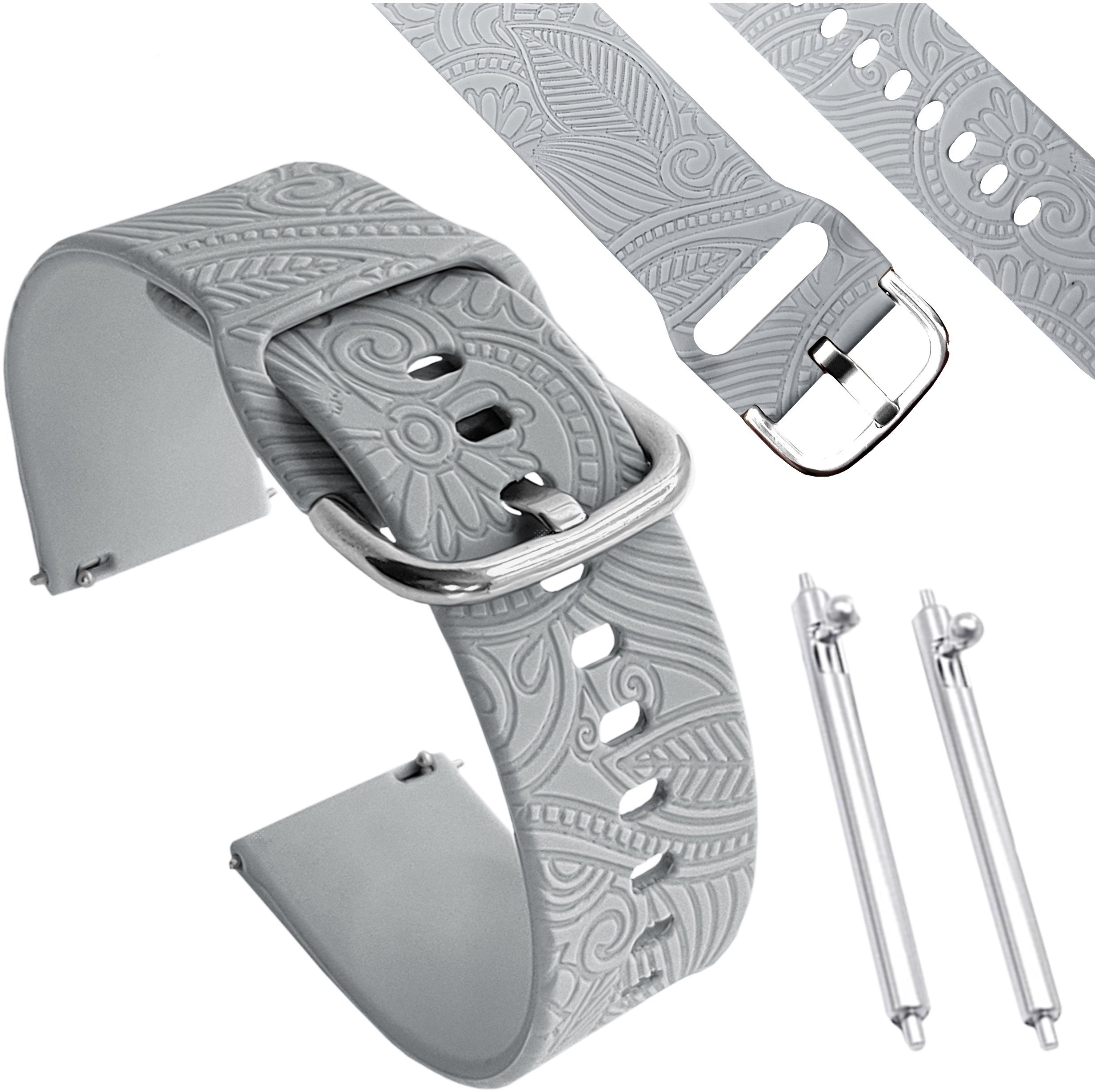 ChronSmarta Pasek ChronSmarta do smartwatch'a Garett Kids Essa 4G Szary