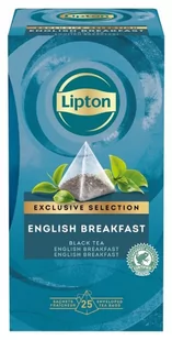 Lipton Czarna herbata Piramida English Breakfast 25 kopert - Herbata - miniaturka - grafika 1