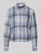 Koszule damskie - Bluzka koszulowa o kroju regular fit z czystej bawełny model ‘JILDA’ - miniaturka - grafika 1