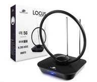 Anteny TV - DVB-T2 Spacetronik Locus TV zasilacz 45dB - miniaturka - grafika 1