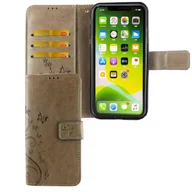 Etui i futerały do telefonów - Apple iPhone 11 Pro Max Etui na telefon komórkowy Etui ochronne Etui z klapką Gniazdo na kartę Szary - miniaturka - grafika 1
