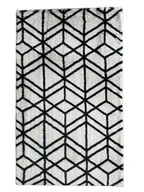 Dywany - Dywanik Andora linie czarne 60x100 cm - miniaturka - grafika 1