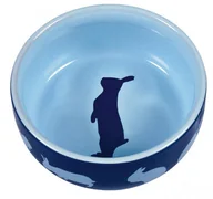 Zabawki dla kotów - Trixie Miska Ceramiczna 250Ml Dla Królika [60733] - miniaturka - grafika 1
