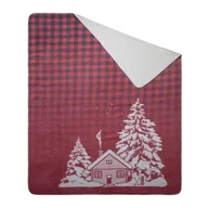 Ozdoby bożonarodzeniowe - Eurofirany, Koc Rudolf, 200x220 Cm - miniaturka - grafika 1