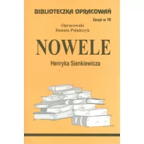 Biblios Nowele Henryka Sienkiewicza - zeszyt 70 - Danuta Polańczyk
