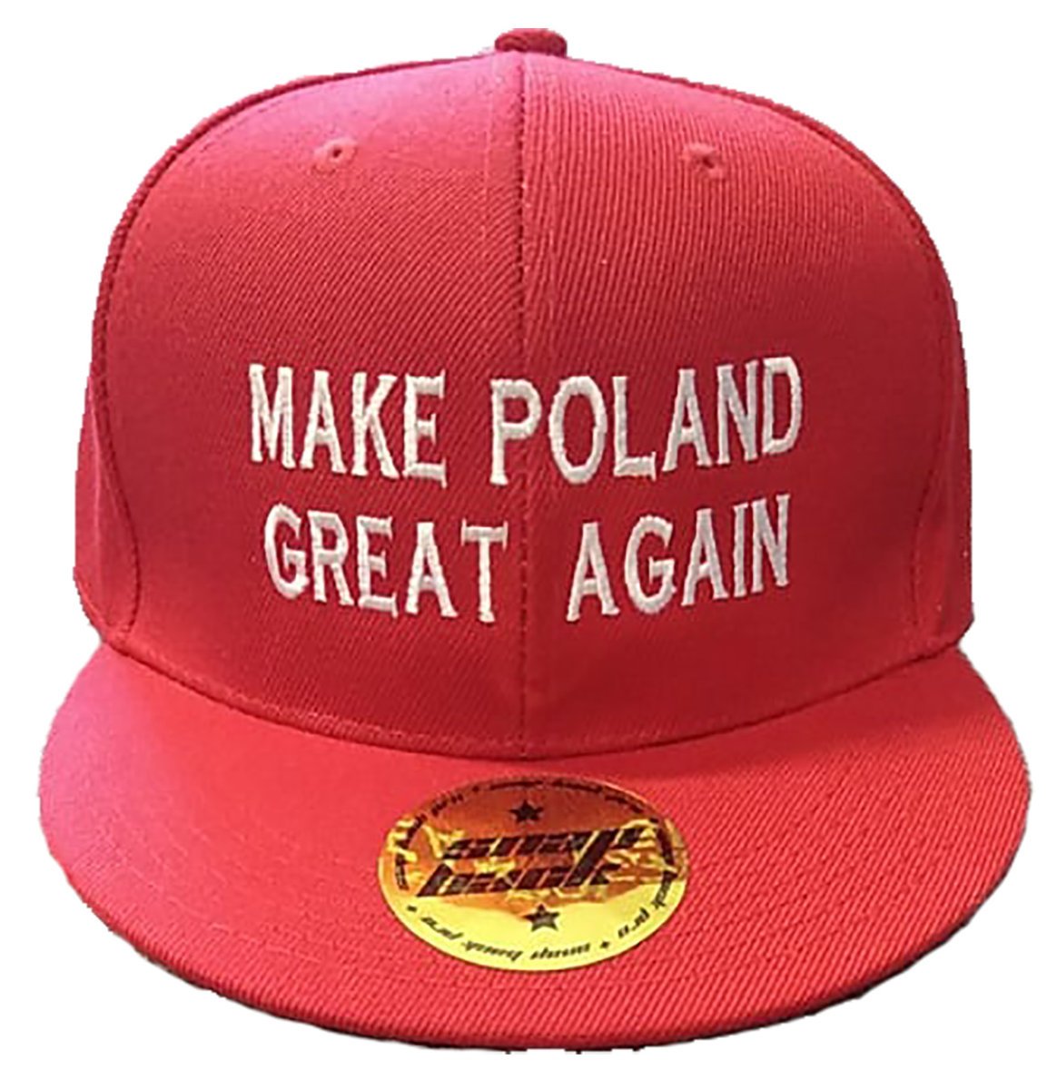CZAPKA PROSTY DASZEK HAFT MAKE POLAND GREAT AGAIN