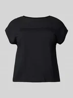 Koszulki i topy damskie - T-shirt z haftem angielskim model ‘KAYA’ - miniaturka - grafika 1