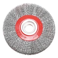 Akcesoria do elektronarzędzi - VERTO Szczotka druciana tarczowa 125 x 20 mm - miniaturka - grafika 1