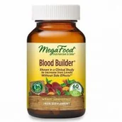 Suplementy naturalne - MegaFood Blood Builder: Żelazo + Witamina B12 + Kwas foliowy 60 tab. - miniaturka - grafika 1