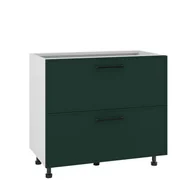 Meble kuchenne - Asti Szafka Dolna Ds-90-2W _Blum Zielony Mat - miniaturka - grafika 1