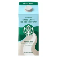 Kefiry, jogurty, maślanki - Starbucks Caffè Latte Mleczny napój kawowy 750 ml - miniaturka - grafika 1