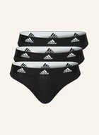 Majtki damskie - Adidas Stringi, 3 Szt. schwarz - miniaturka - grafika 1