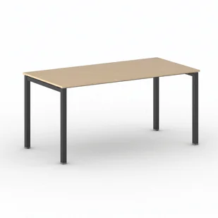 B2B Partner Stół Square 1600 x 800 x 750 mm, buk 499442 - Stoły i stoliki do biura - miniaturka - grafika 1