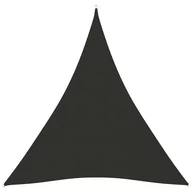 Parasole ogrodowe - vidaXL Żagiel ogrodowy, tkanina Oxford, trójkątny, 4x5x5 m, antracyt 135124 - miniaturka - grafika 1