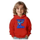 Bluzy dla dziewczynek - BLUZA DZIECIĘCA Z KAPTUREM 67 SIX SEVEN BRUH 122-128 DLA DZIECKA PREZENT - miniaturka - grafika 1