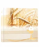 Albumy fotograficzne - Album wklejany Komunia Św. kłosy zboża 24 strony - miniaturka - grafika 1