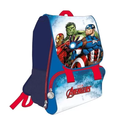 CERDÁ LIFE'S LITTLE MOMENTS Plecak szkolny Avengers dla dzieci w podstawowej wysuwany, ergonomiczny tył i regulowane uchwyty, materiał Unisex dla dzieci, wielobarwny, jeden rozmiar, Wielobarwny