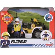Samochody i pojazdy dla dzieci - Strażak Sam quad policyjny z figurką - miniaturka - grafika 1