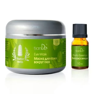 TianDe Intensywny kompleks pod oczy 100 szt +10 ml 12106 - Kosmetyki pod oczy - miniaturka - grafika 1