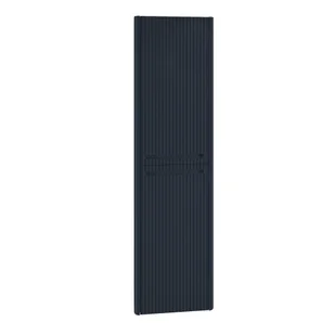 Słupek łazienkowy z koszem Devo Gloria 2.0 40x172x33 cm ryflowany prawy perfect touch parisian blue GL2-S2DKPR40-2-F103 - Szafki łazienkowe - miniaturka - grafika 1