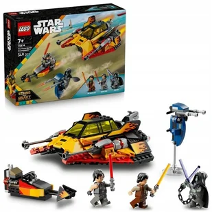 LEGO STAR WARS - Gwiezdne Wojny Płomienny śmigacz śnieżny LEGO PREZENT DLA CHŁOPCA - Klocki - miniaturka - grafika 1