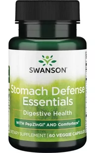 Swanson - Stomach Defense Essentials, 60 vkaps - Witaminy i minerały - miniaturka - grafika 1