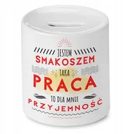 Skarbonki - Skarbonka Dla Smakosza na Urodziny na Prezent z Nadrukiem ze Zdjęciem - miniaturka - grafika 1