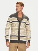 Swetry męskie - Guess Kardigan Efrem M4BR21 Z3HE2 Szary Regular Fit - miniaturka - grafika 1