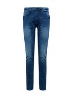 Spodenki męskie - Blend BHJet Fit Jogg Fit Jogg - NOOS męskie spodnie jeansowe Denim Slim Fit, Denim Middle Blue (76201), 29W / 32L - miniaturka - grafika 1