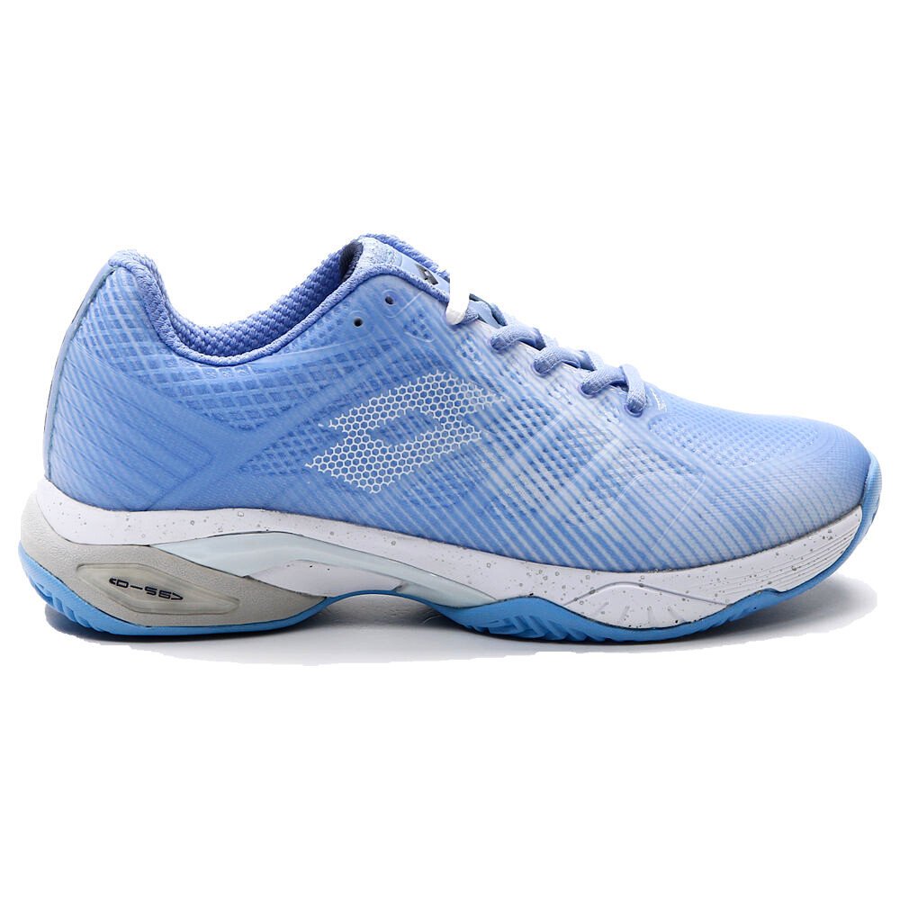 Damskie buty tenisowe Lotto Mirage 300 III Clay W Chambray Blue/All White/Cornflower EUR 40