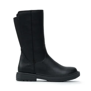 Kozaki Geox J Eclair G.E J169QE 000BC C9999 M Czarny - Buty dla dziewczynek - miniaturka - grafika 1