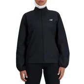 Kurtki i kamizelki sportowe damskie - Kurtka New Balance WJ41243BK - czarna - miniaturka - grafika 1