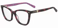 Okulary korekcyjne, oprawki, szkła - Okulary korekcyjne Love Moschino MOL593 HT8 - miniaturka - grafika 1