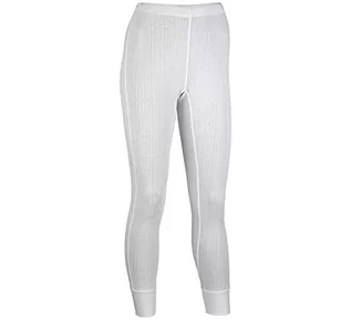 Spodnie damskie - Avento Damskie spodnie termiczne biały biały 40 - grafika 1