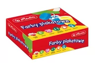 Przybory szkolne - Herlitz Farby plakatowe szkolne 6 kolorów x 20ml - miniaturka - grafika 1