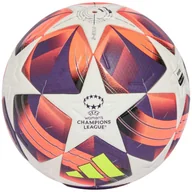 Piłka nożna - Piłka nożna adidas W UCL Pro biało-fioletowo-różowa IS7437 - rozmiar piłek - 5 - miniaturka - grafika 1