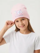Czapki dla dzieci - Sinsay - Prążkowana czapka beanie Cinnamoroll - różowy - miniaturka - grafika 1