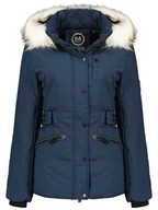 Kurtki damskie - Maison Montaigne Kurtka pikowana "Chesmai" w kolorze granatowym - miniaturka - grafika 1