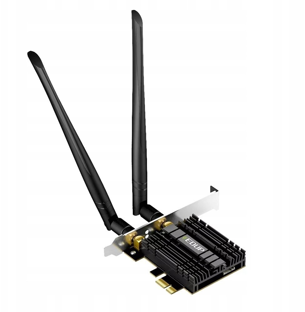 Kontroler Reolink Karta bezprzewodowa do komputera WiFi EDUP z MT7921 Bluetooth 5.2 AX1800