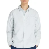 Koszule męskie - Koszula męska New Balance MT53523FRL - niebieska - miniaturka - grafika 1