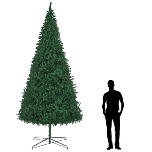 vidaXL Sztuczna choinka, 400 cm, zielona - Choinki - miniaturka - grafika 1