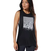 Koszulki i topy damskie - Koszulka Reebok Cardio Graphic Tank damska top bezrękawnik sportowy-2XS - miniaturka - grafika 1