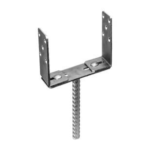 DMX DMX Podstawa słupa regulowana PSRU - Akcesoria do ogrodzeń - miniaturka - grafika 1