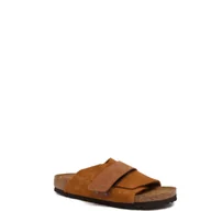 Klapki i japonki damskie - Birkenstock Skórzane klapki Kyoto - miniaturka - grafika 1