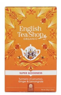 English Tea Shop English Tea Shop Turmeric (Curcuma), Ginger & Lemongrass  20 saszetek CF0D-22722 - Herbata - miniaturka - grafika 1